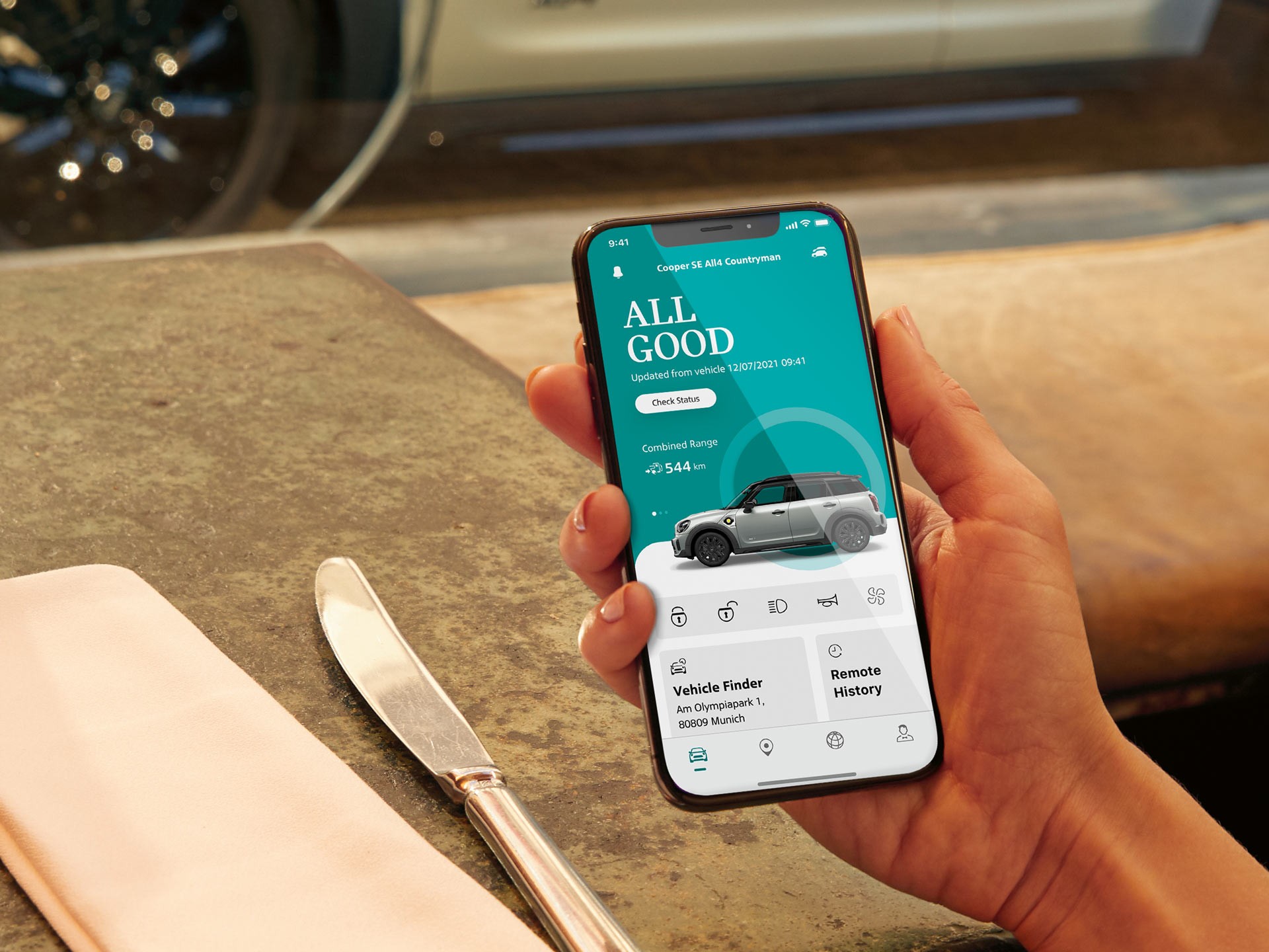 MINI Connected – remote services – bediening MINI Connected – remote services – bediening